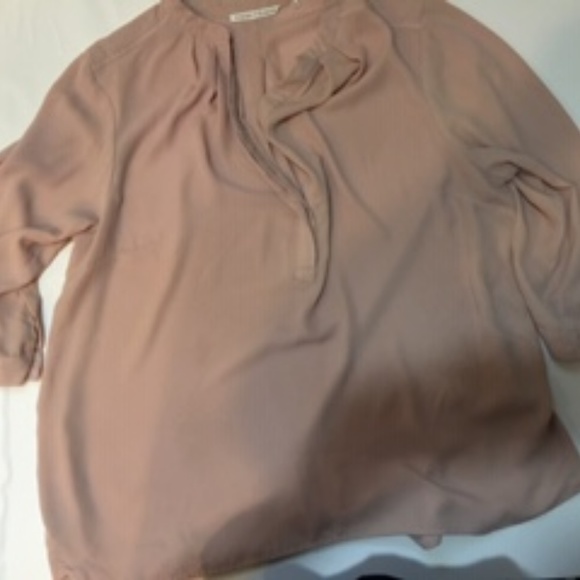 Violet + Claire Pink Blouse 3/4 Sleeve Size 2X - Picture 2 of 5